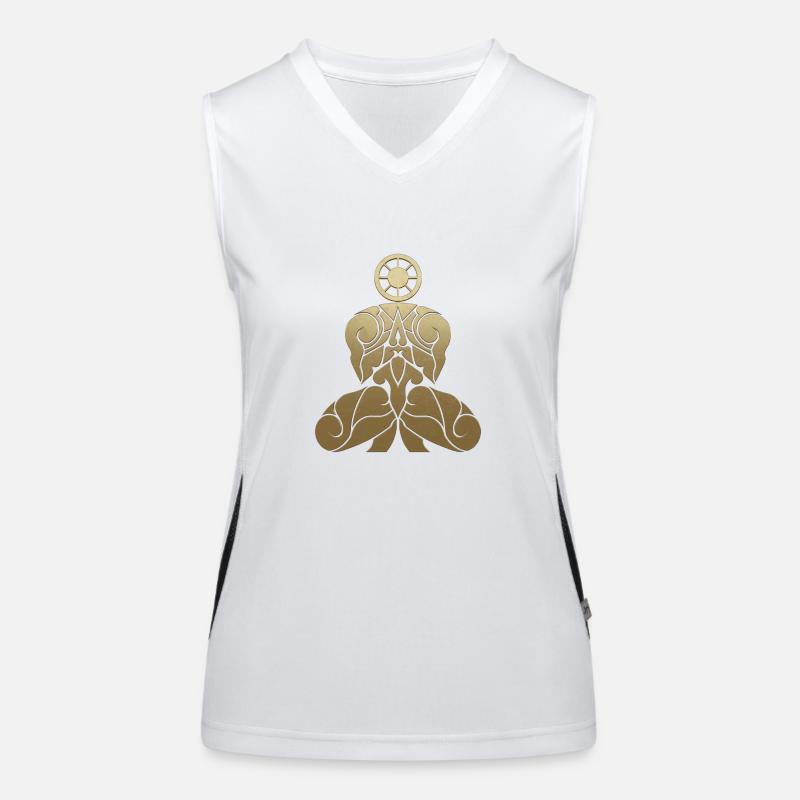 Pahuyuth Symbol Gold Funktionelles Kontrast-Tank Top für Frauen