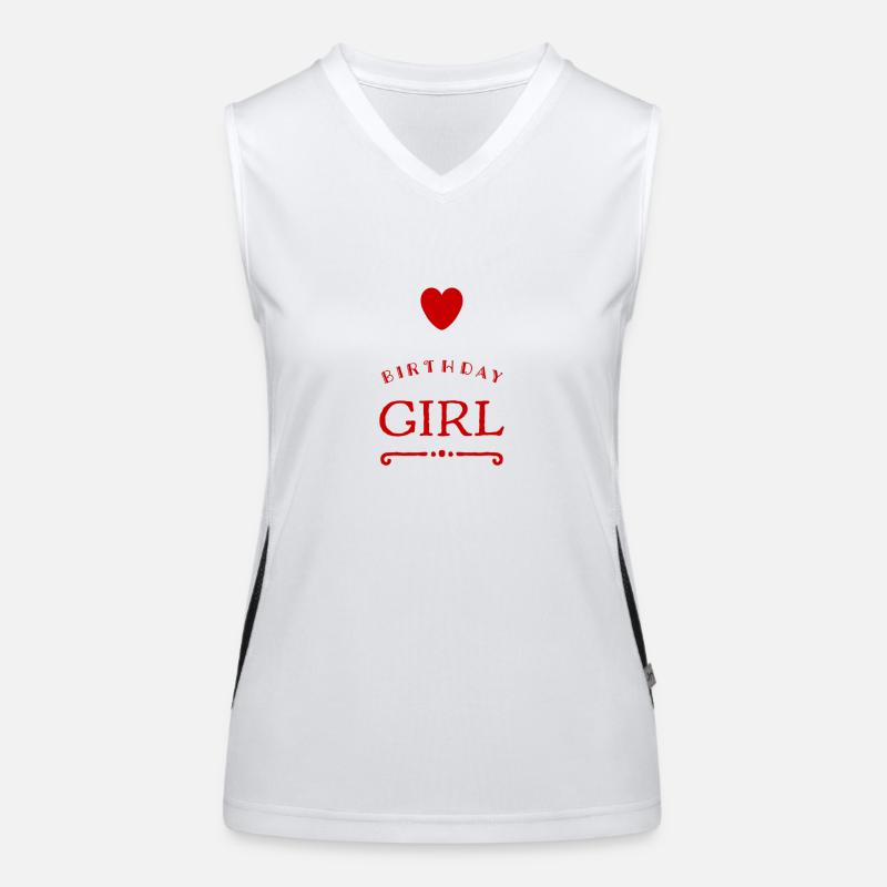 C’est mon anniversaire Débardeur respirant contrasté Femme