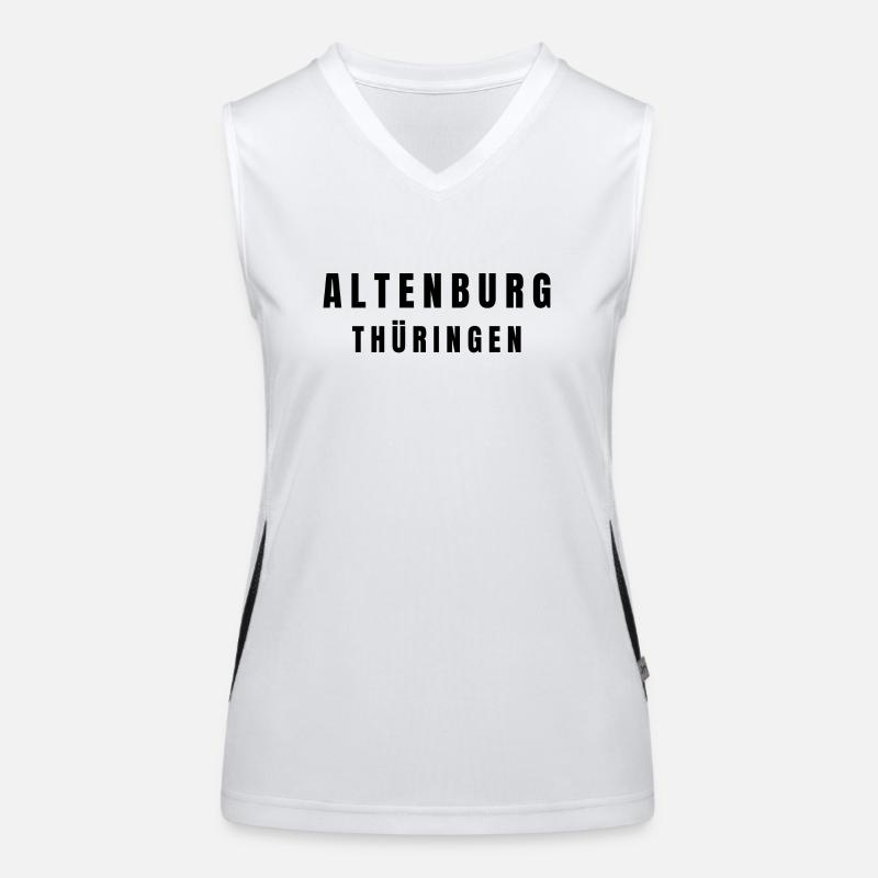 Altenburg, Thuringia Women's Functional Contrast Tank Top