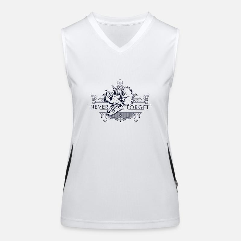 Never Forget Women's Functional Contrast Tank Top