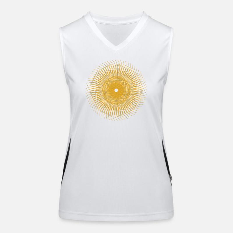 2 Funktionelles Kontrast-Tank Top für Frauen