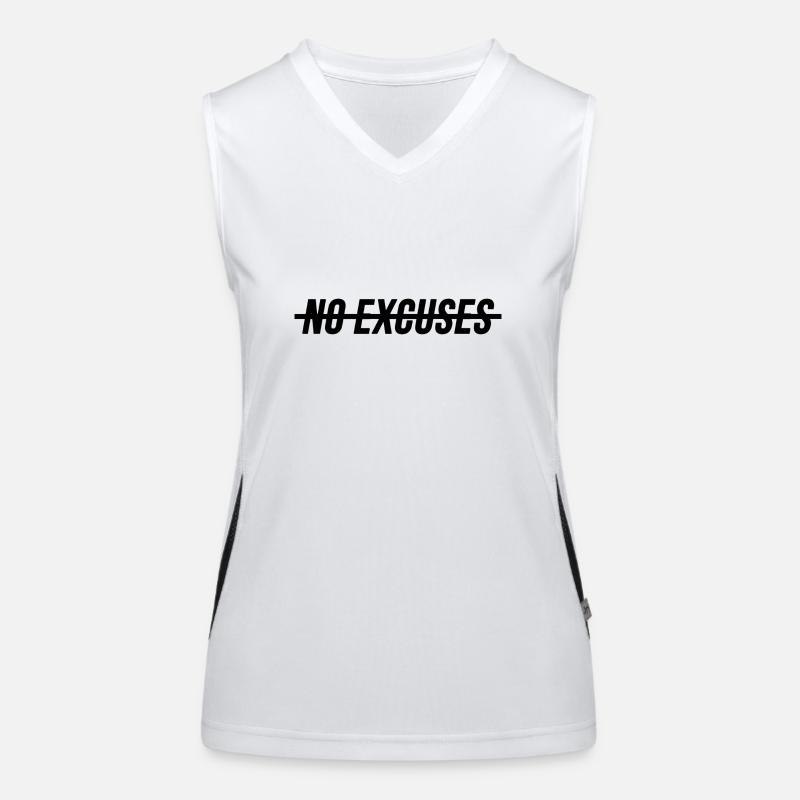 No Excuses Women's Functional Contrast Tank Top