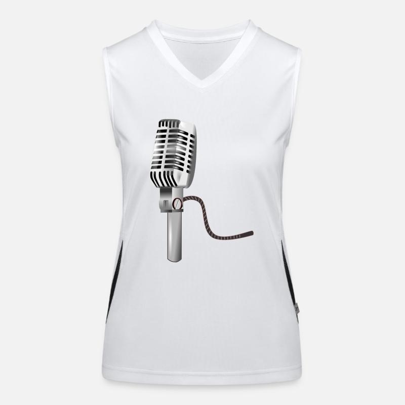 microphone Women's Functional Contrast Tank Top