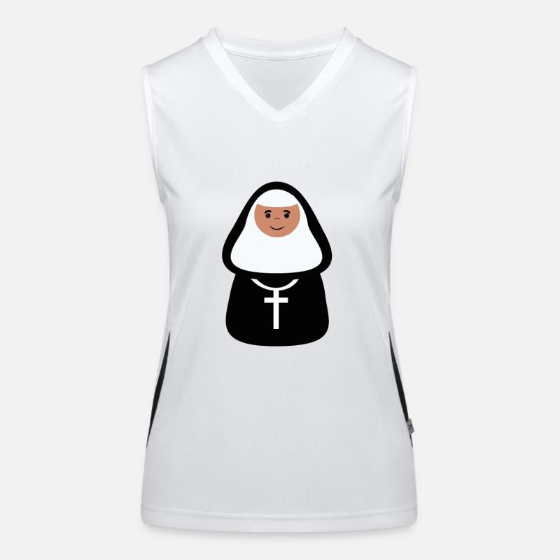 nun Women's Functional Contrast Tank Top