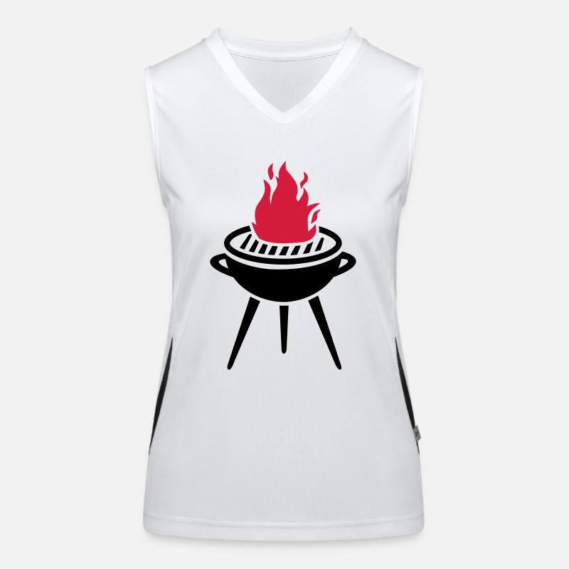 Grill Débardeur respirant contrasté Femme