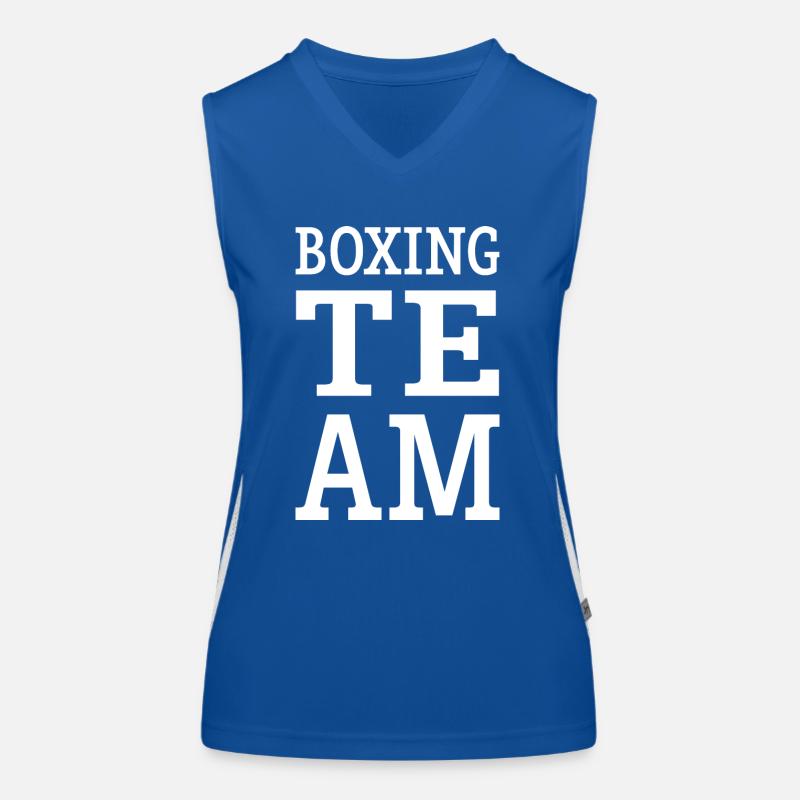 Équipe de boxe Débardeur respirant contrasté Femme