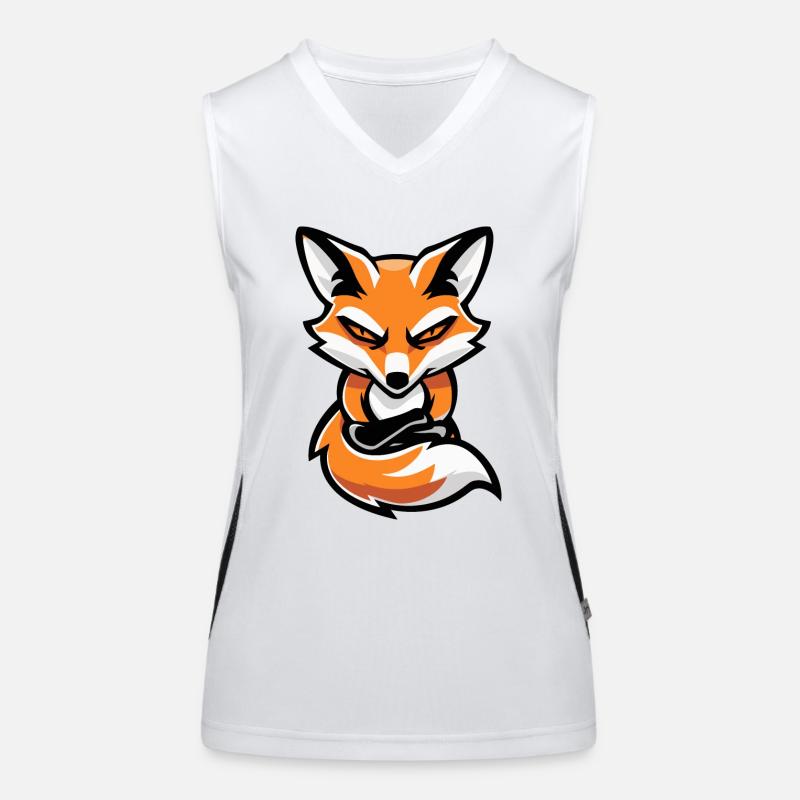 Bande dessinée Fox Débardeur respirant contrasté Femme