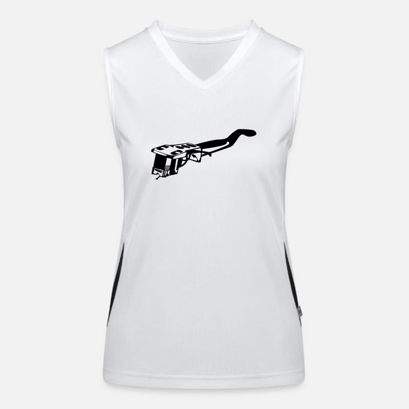 Saphir Débardeur respirant contrasté Femme