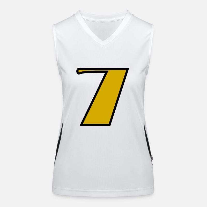 7. BIRTHDAY. HAPPY BIRTHDAY Women's Functional Contrast Tank Top