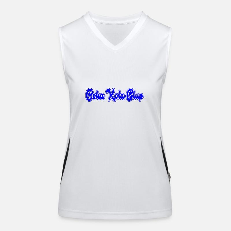 Coka Glup2 Queue Débardeur respirant contrasté Femme