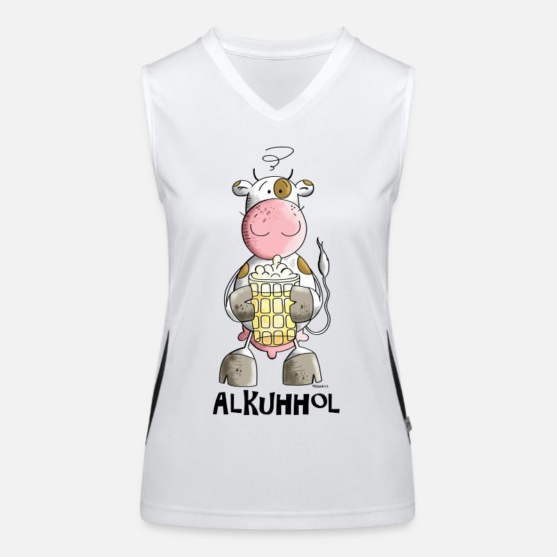 Alkuhhol Funktionelles Kontrast-Tank Top für Frauen