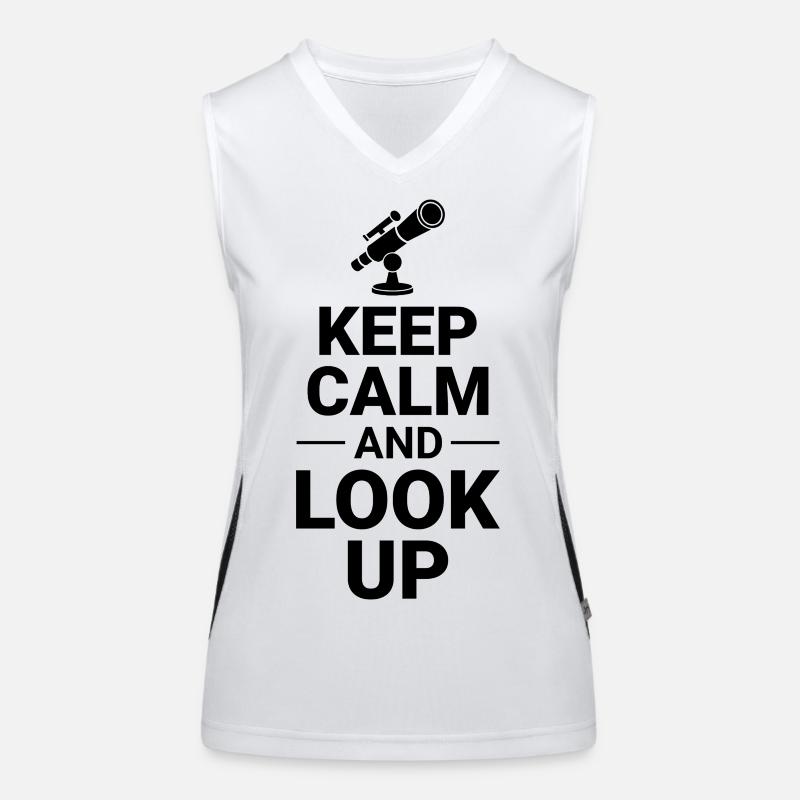 Astronomy Lover Conception du système solaire Débardeur respirant contrasté Femme