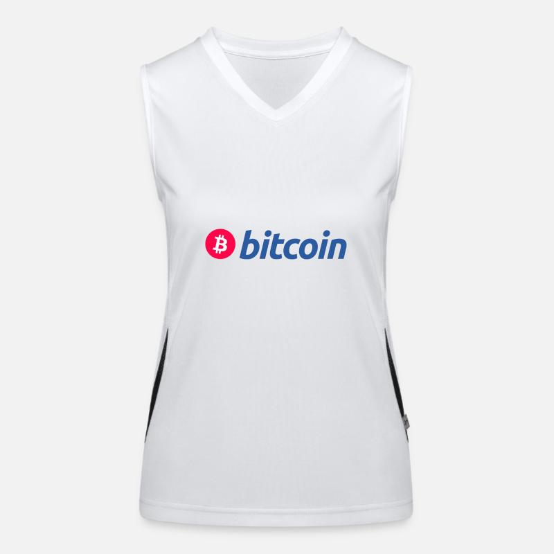 Bitcoin Women's Functional Contrast Tank Top
