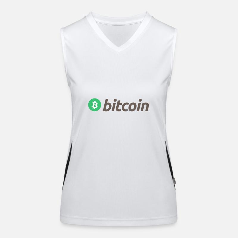 Bitcoin (Bitcoin) Funktionelles Kontrast-Tank Top für Frauen