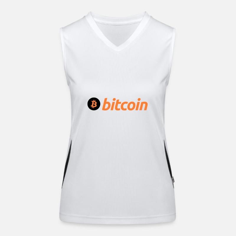Bitcoin (Bitcoin) Funktionelles Kontrast-Tank Top für Frauen
