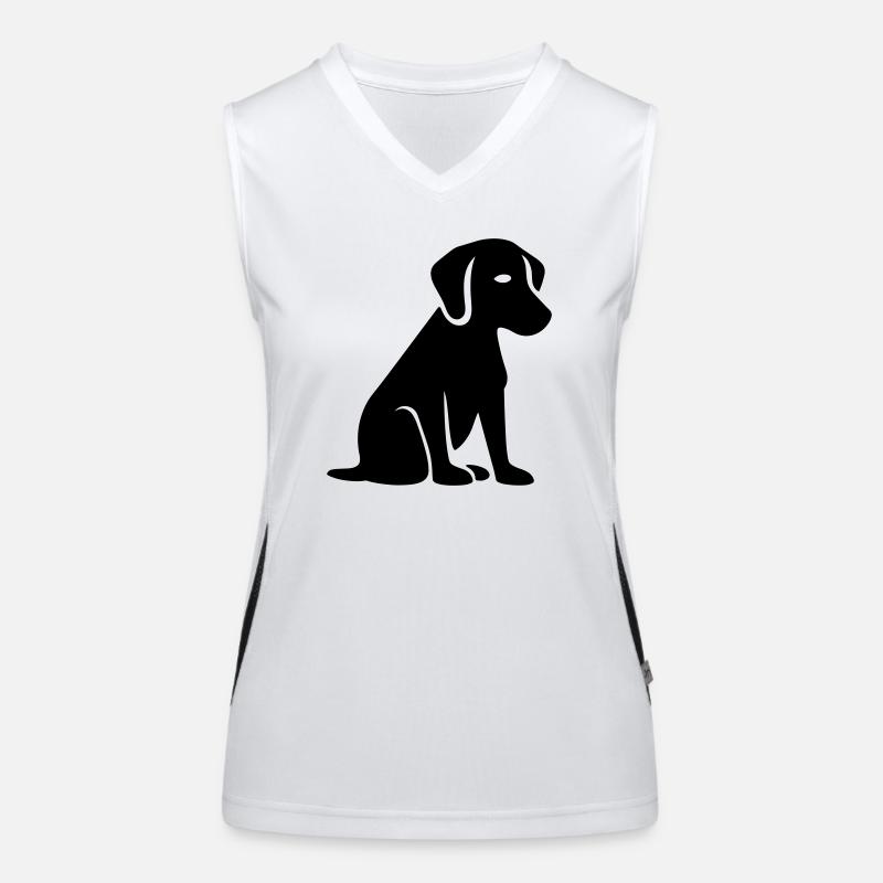 Dog Women's Functional Contrast Tank Top