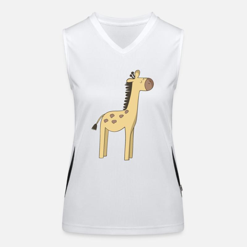 giraffe Women's Functional Contrast Tank Top