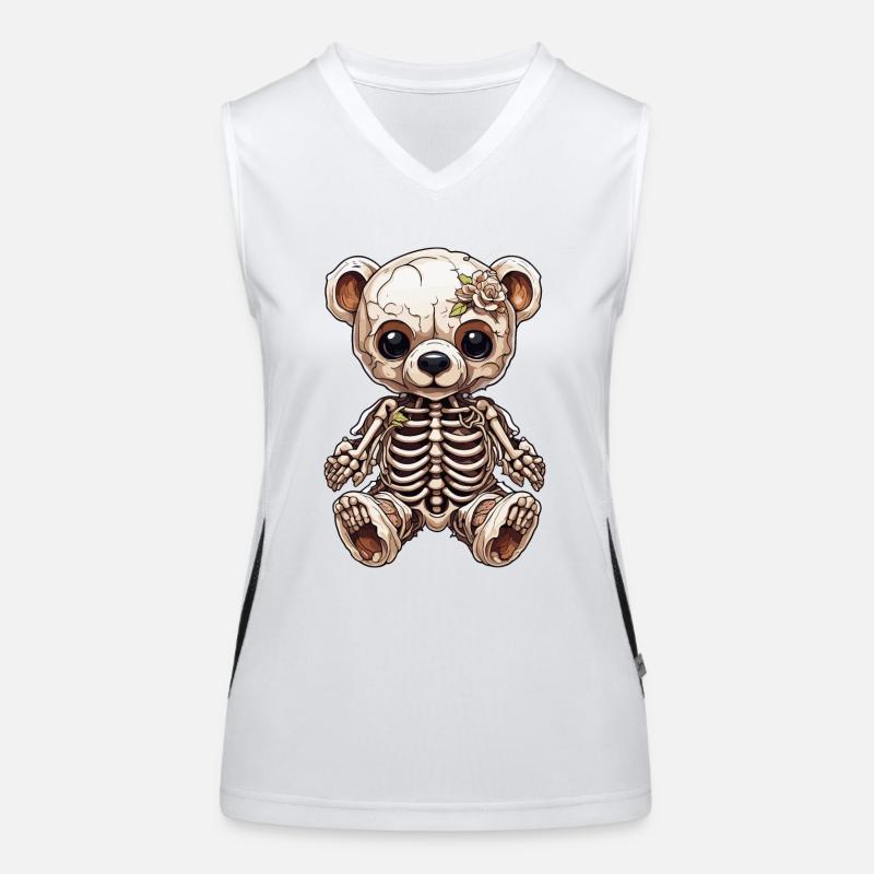 Teddy Bear / Cuddly Toy / Stuffed Animal / Gift Idea Women's Functional Contrast Tank Top