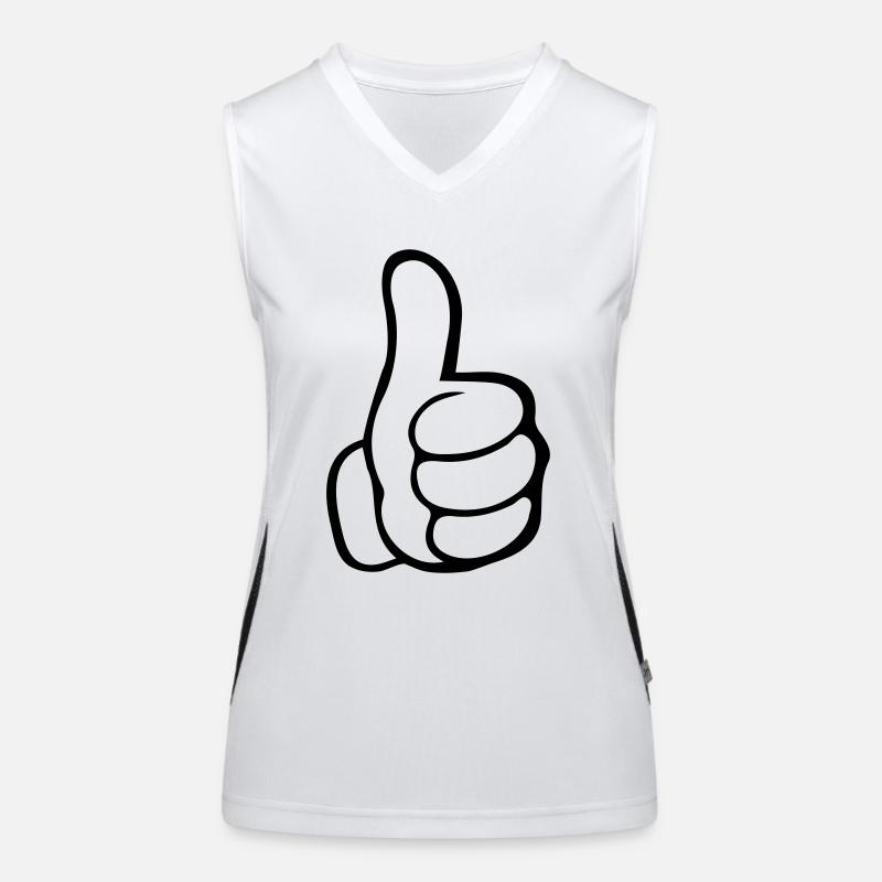 comme main Débardeur respirant contrasté Femme