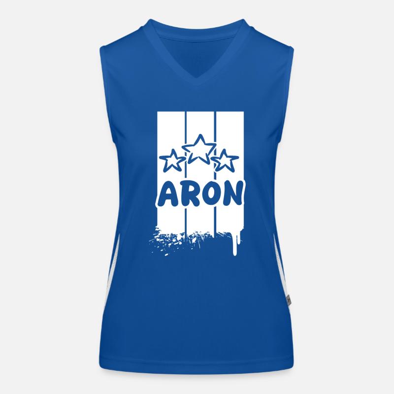 Aron als Aron Funktionelles Kontrast-Tank Top für Frauen