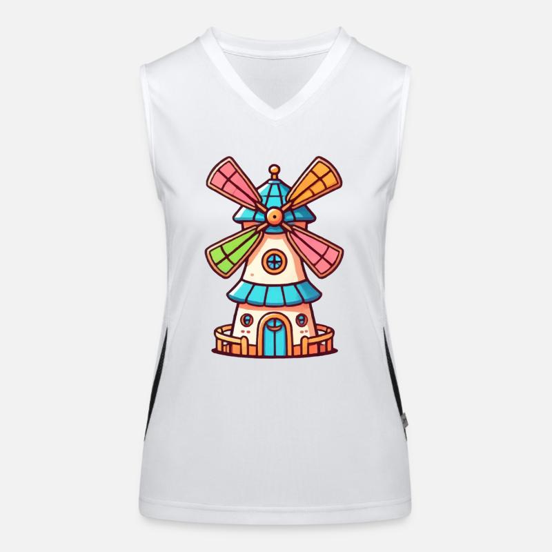 windmill Women's Functional Contrast Tank Top