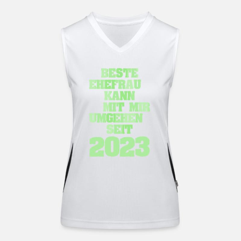 Mariage 2023 Débardeur respirant contrasté Femme