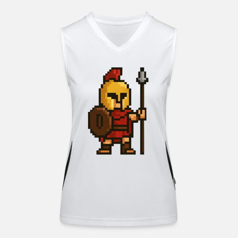 Spartan Pixel Women's Functional Contrast Tank Top