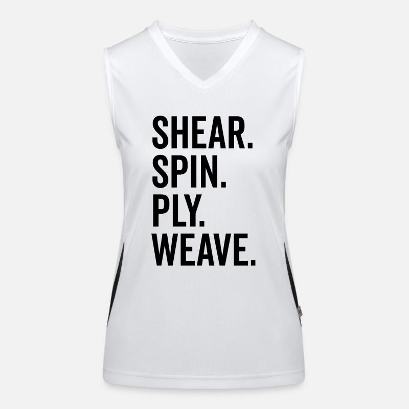 Shear Spin Ply Weave Women's Functional Contrast Tank Top