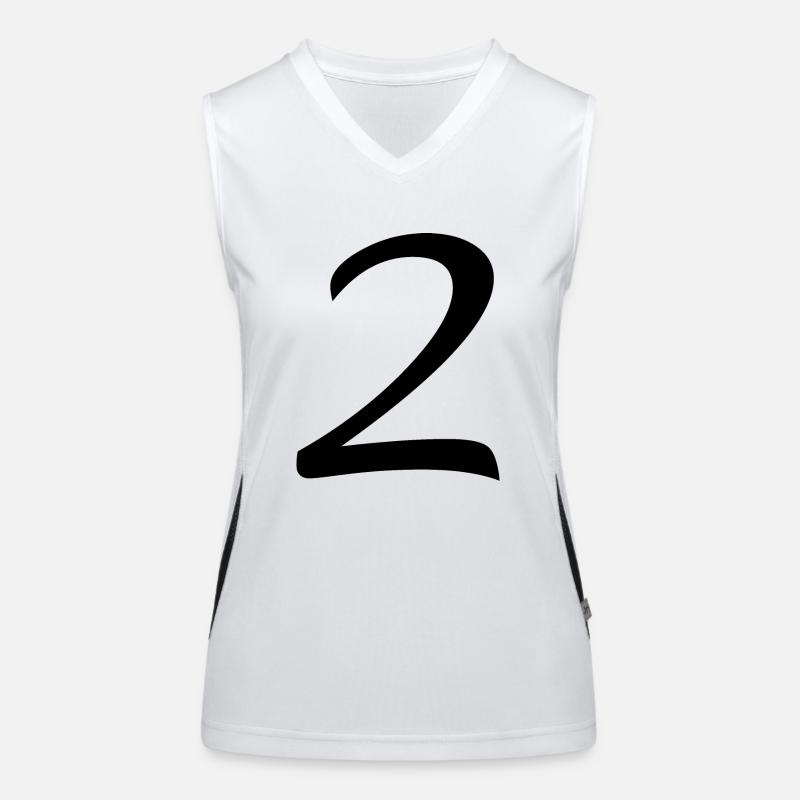 2 Débardeur respirant contrasté Femme