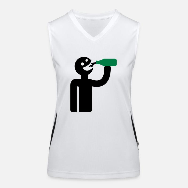 Drunkard - drinkers Women's Functional Contrast Tank Top