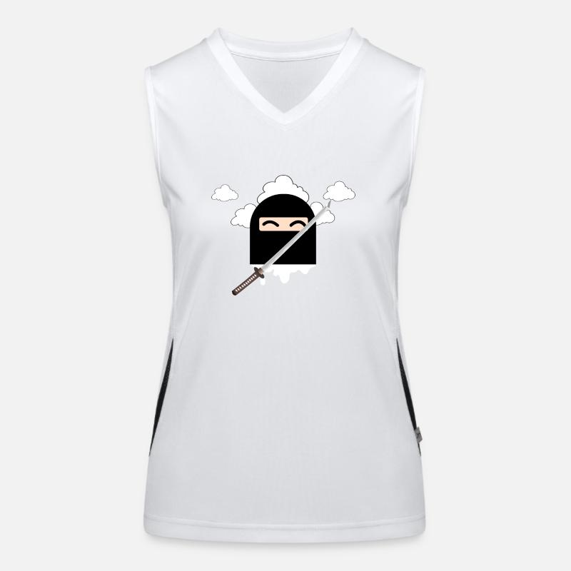 the Klein ninja Funktionelles Kontrast-Tank Top für Frauen
