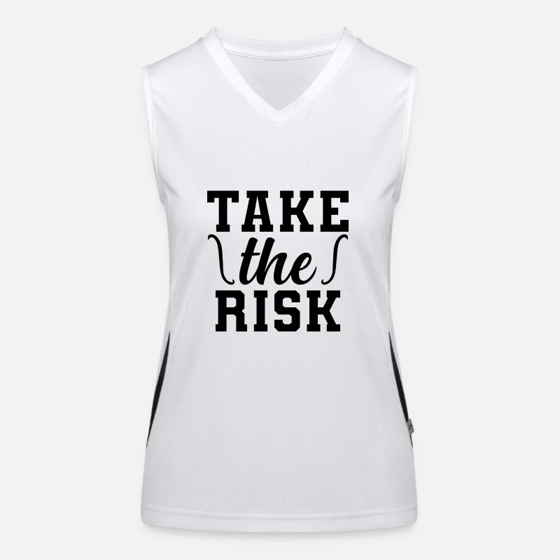 Take the Risk Women's Functional Contrast Tank Top