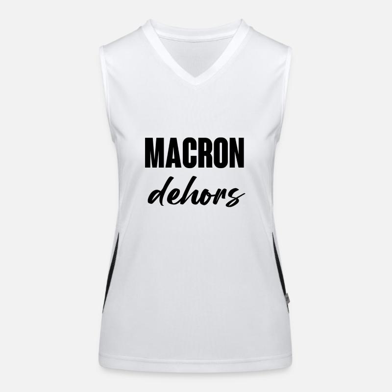 Macron out Women's Functional Contrast Tank Top