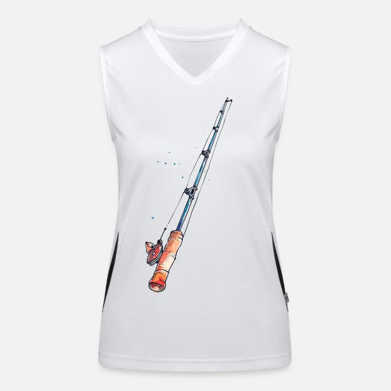 Ange graphique Débardeur respirant contrasté Femme