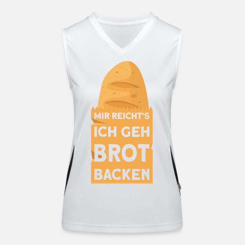 BAKER I'VE HAD ENOUGH, I'M GOING TO BAKE BREAD Women's Functional Contrast Tank Top