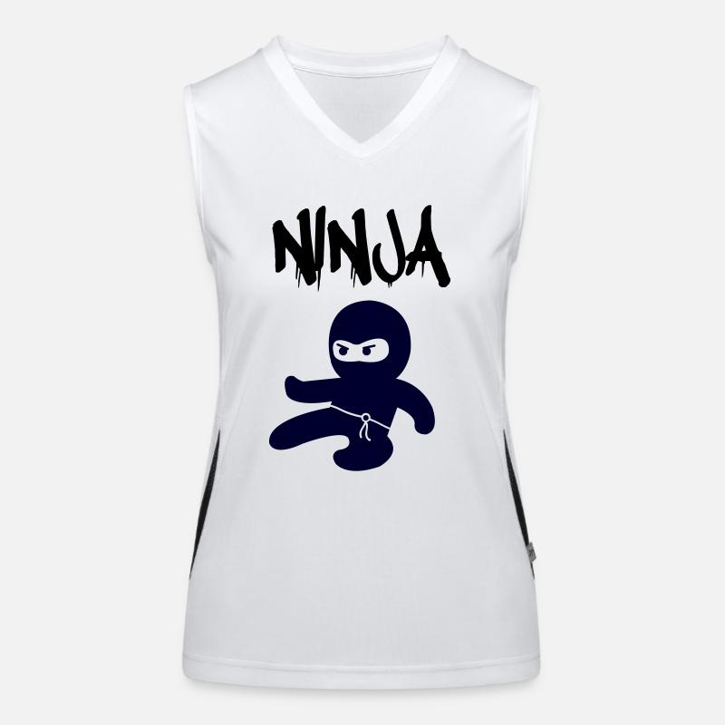 Ninja Funktionelles Kontrast-Tank Top für Frauen