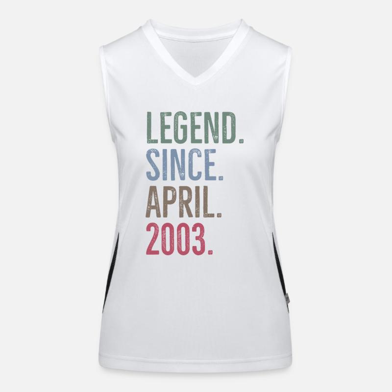 Legend Since April 2003 Women's Functional Contrast Tank Top