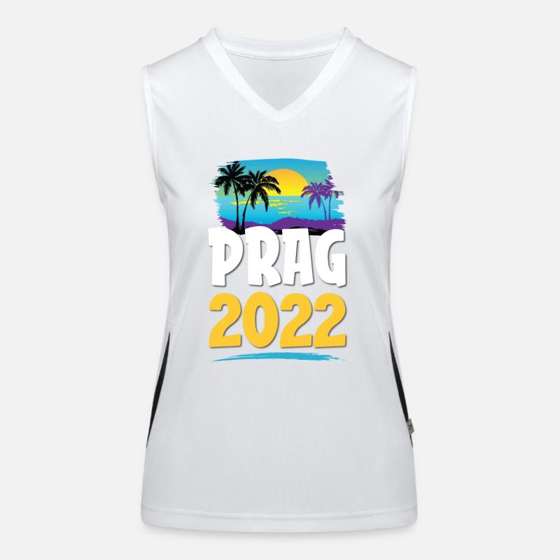 Prague 2023 Women's Functional Contrast Tank Top