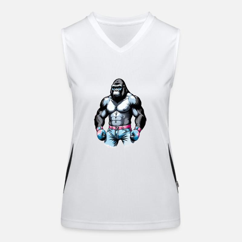 Gorilla Boxing Women's Functional Contrast Tank Top