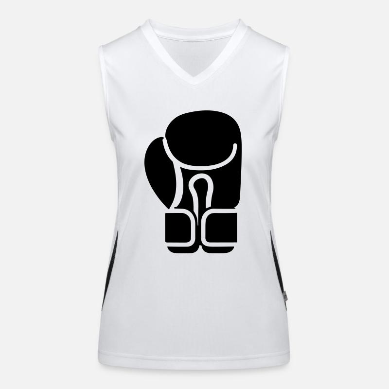 gant de boxe Débardeur respirant contrasté Femme