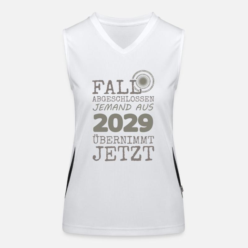 completed 2029 Women's Functional Contrast Tank Top