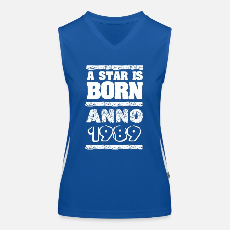 Année 1989 Débardeur respirant contrasté Femme