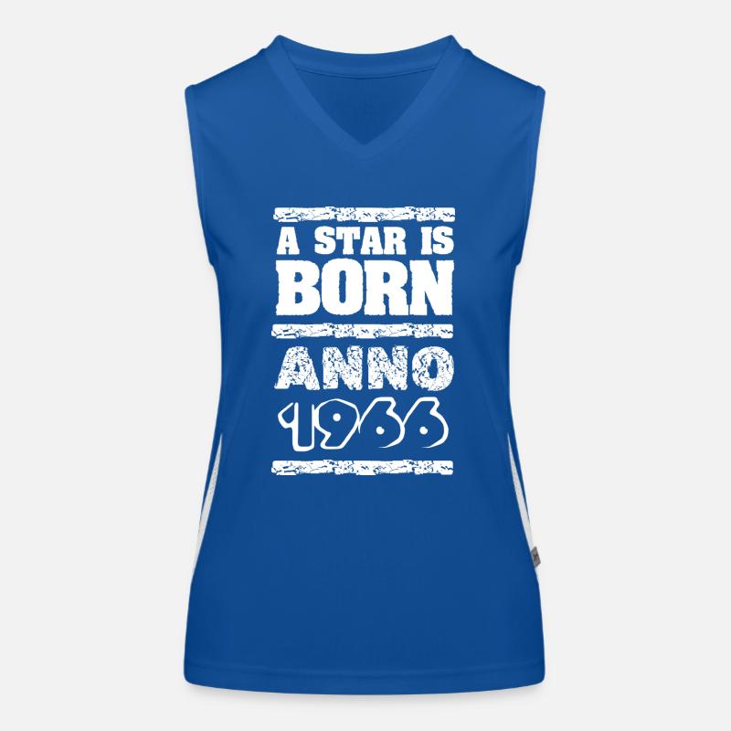 Année 1966 Débardeur respirant contrasté Femme