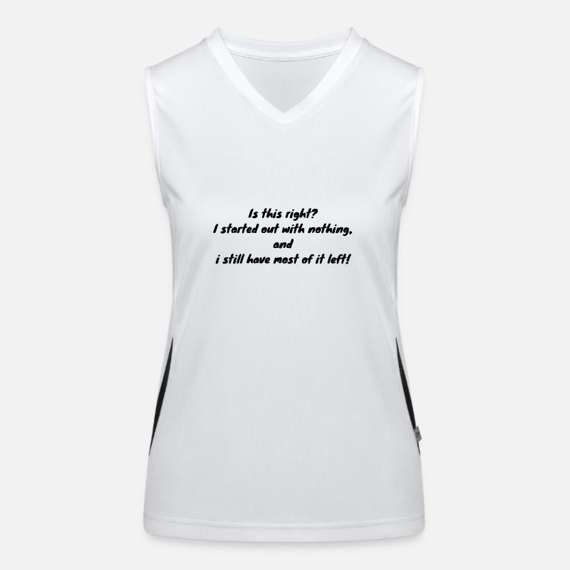 Nothing left Women's Functional Contrast Tank Top