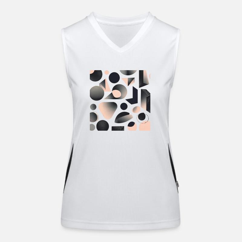 Dream Patterns 22 Women's Functional Contrast Tank Top