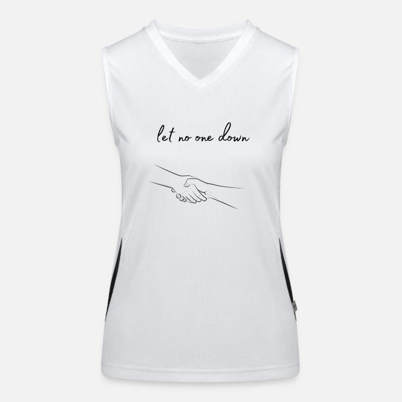 Help everyone Funktionelles Kontrast-Tank Top für Frauen