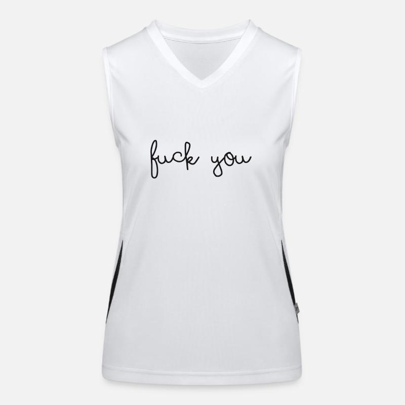 fickt euch Funktionelles Kontrast-Tank Top für Frauen