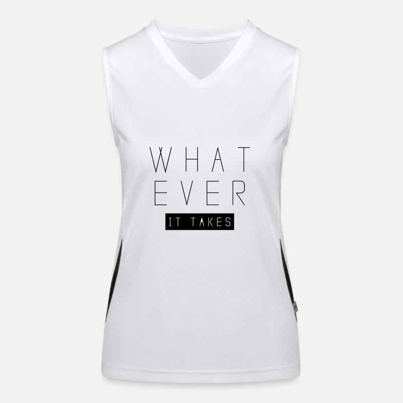 whatever it takes Women's Functional Contrast Tank Top