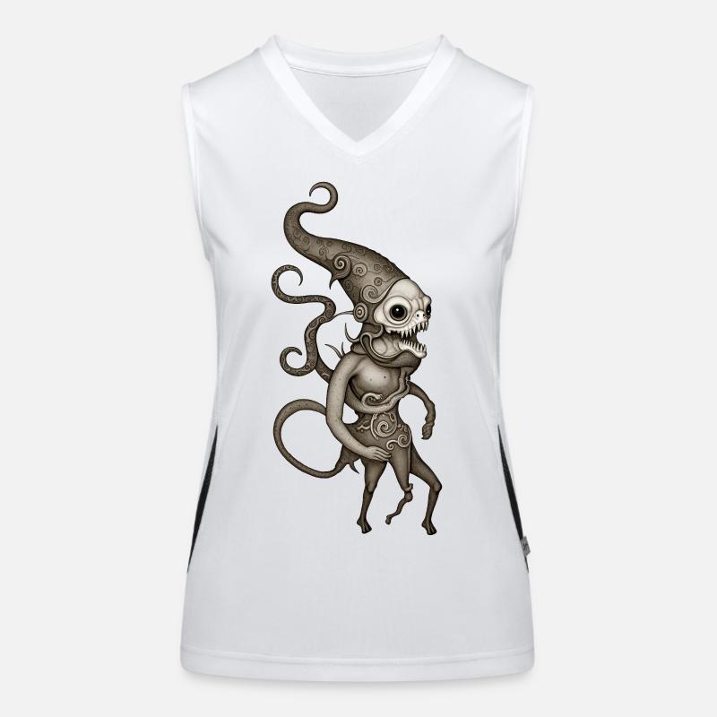 BUG #5 - dark hell Débardeur respirant contrasté Femme