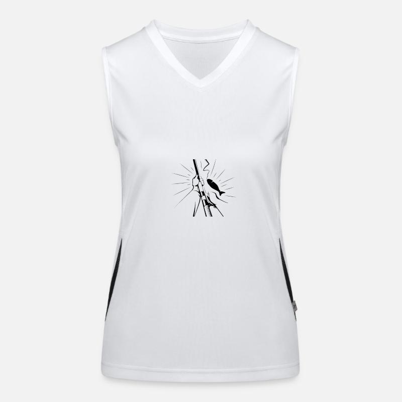 Wassersport Funktionelles Kontrast-Tank Top für Frauen